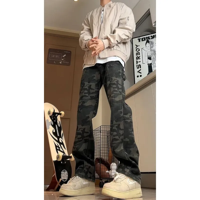 PVPVPV Jeans Unisex Camouflage-6