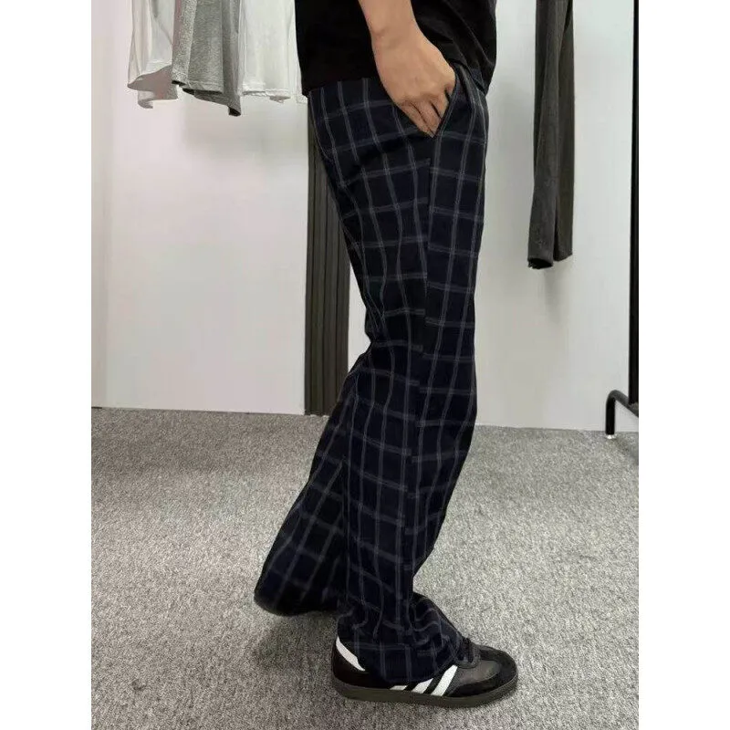 PVPVPV Casual Pants Unisex Dark Blue-4