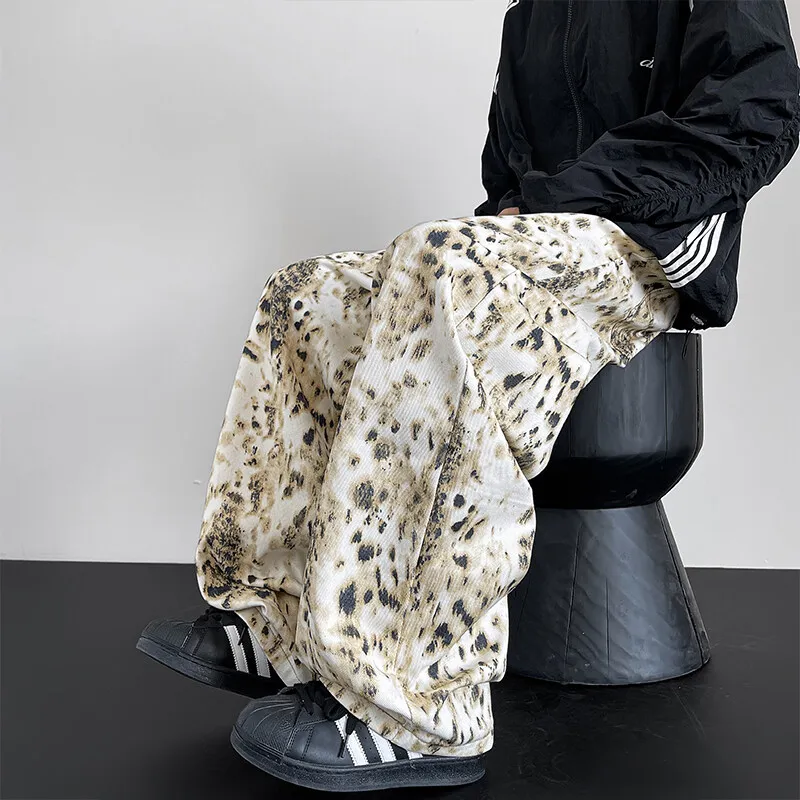 PVPVPV Jeans Unisex Leopard Print-3