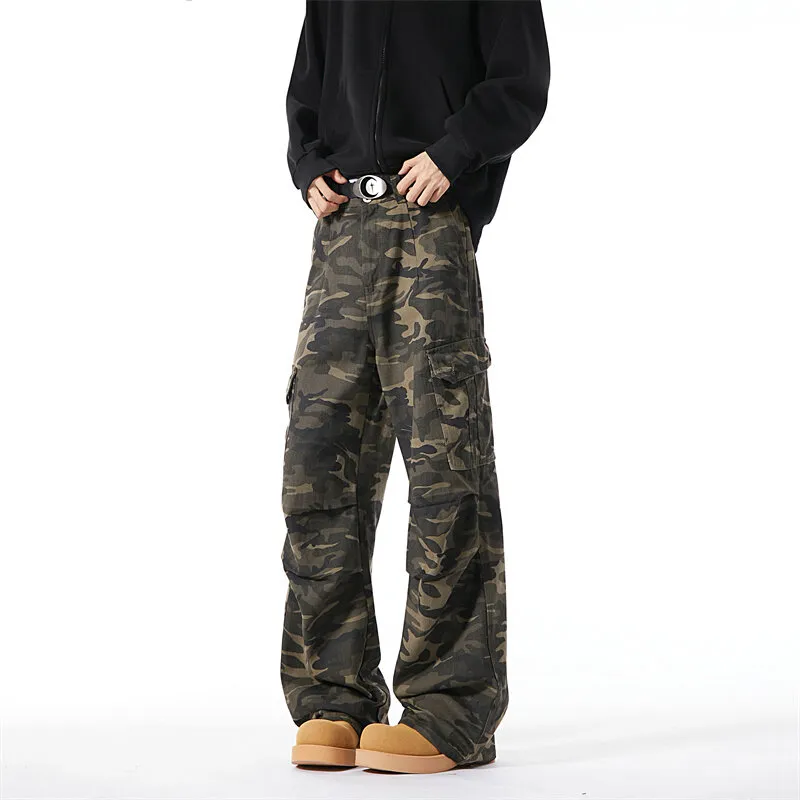 PVPVPV Cargo Pants Unisex Army Green-3