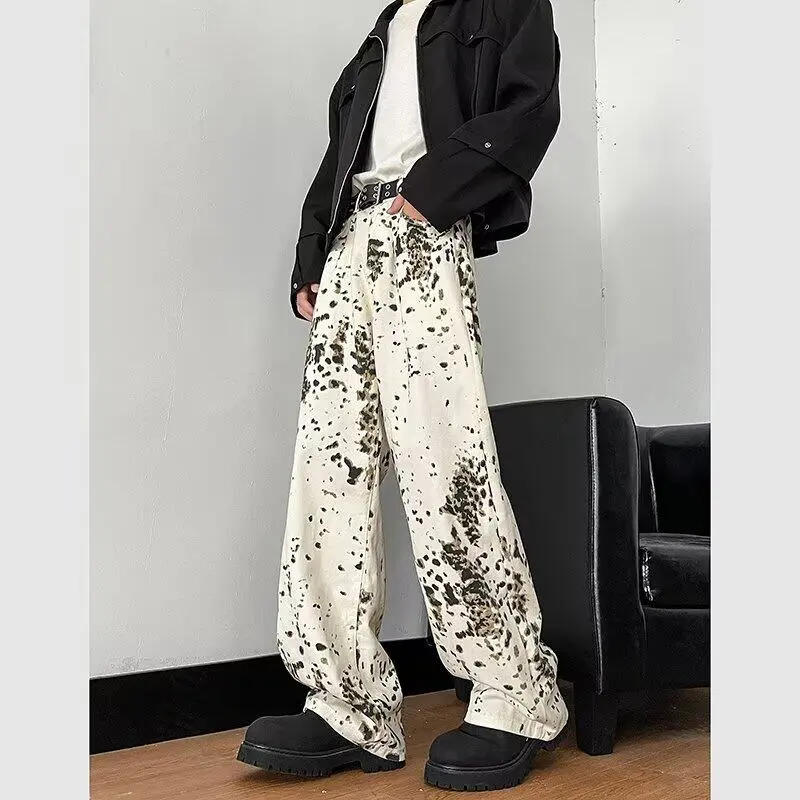 PVPVPV Jeans Unisex Leopard Print-2