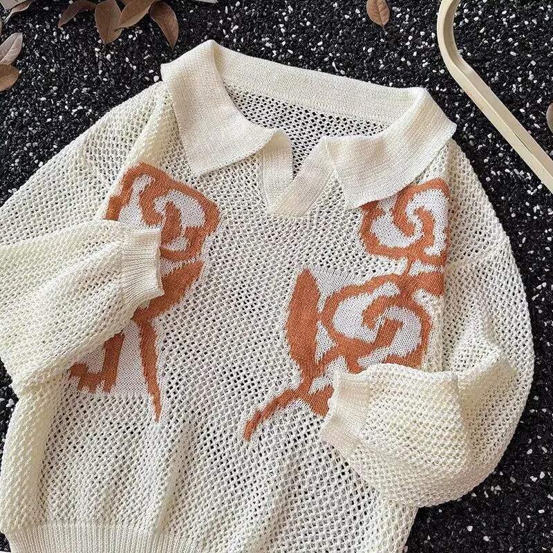 PVPVPV Polo Shirts Unisex Apricot-2