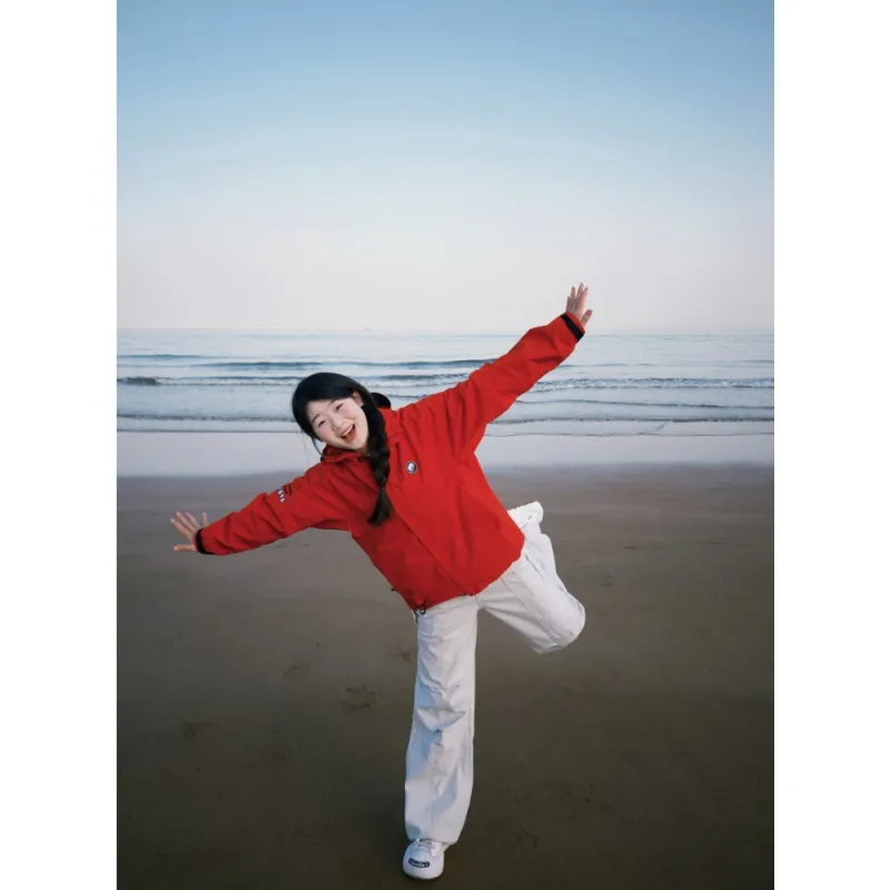 PVPVPV Cargo Pants Unisex Apricot-4