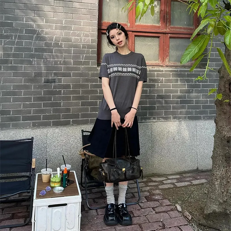 PVPVPV T Shirts Unisex Gray-5