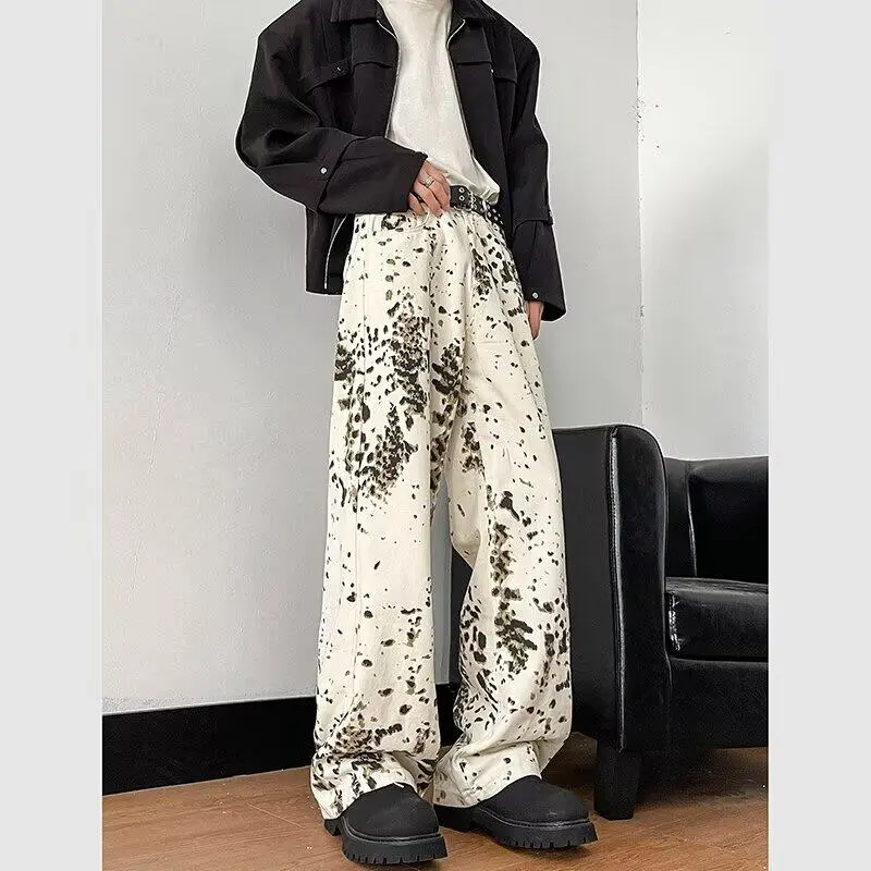 PVPVPV Jeans Unisex Leopard Print-3