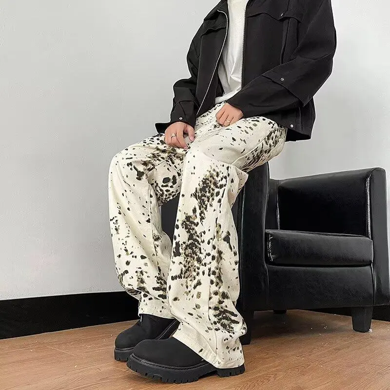 PVPVPV Jeans Unisex Leopard Print-4