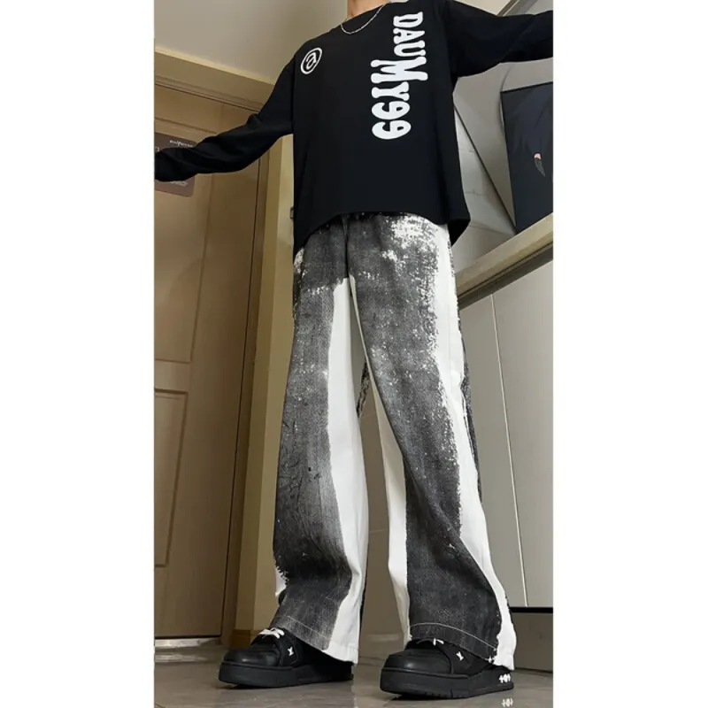 PVPVPV Jeans Unisex Black White-4