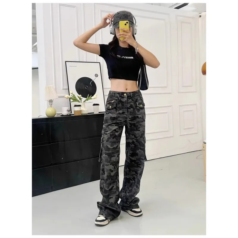 PVPVPV Jeans Unisex Camouflage-4