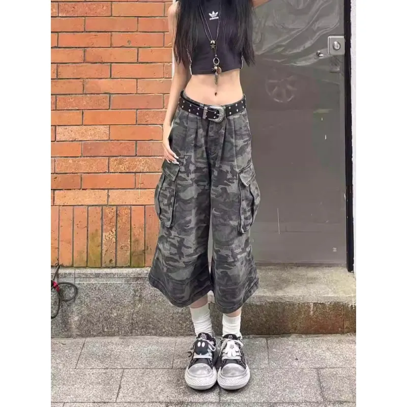 PVPVPV Cargo Shorts Unisex Camouflage-3