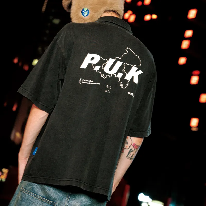PUK Polo Shirts Unisex Black-6