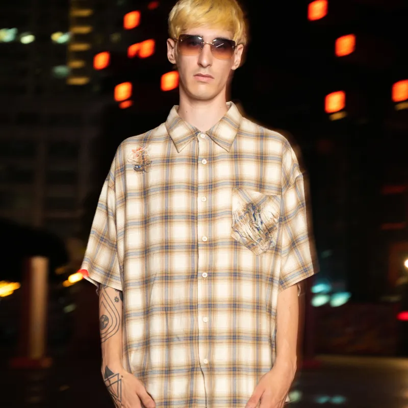 PUK Shirts Unisex Dark Khaki-3