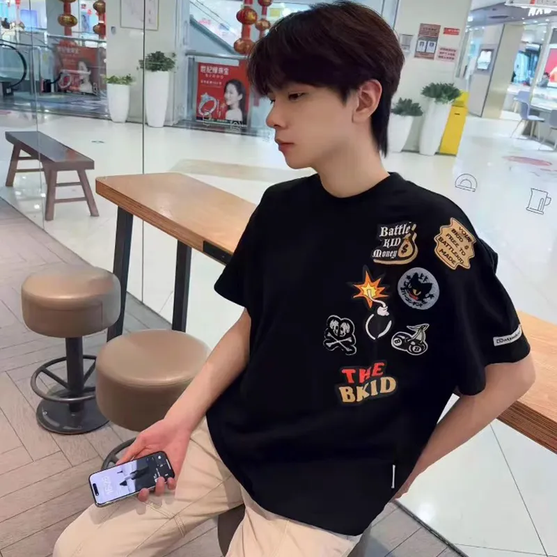 PAINT STAIN T Shirts Unisex-4