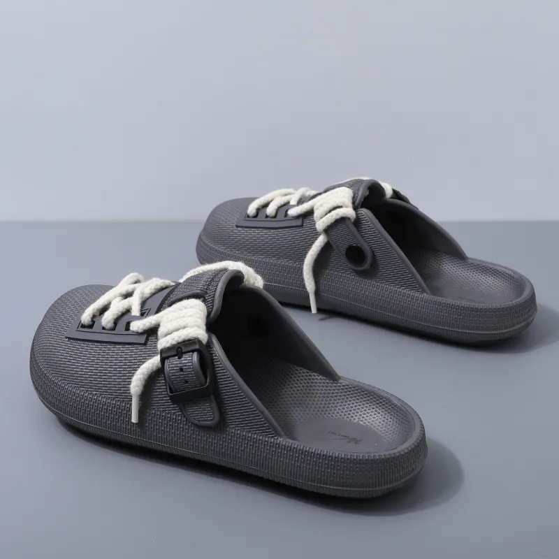 DOUBLE STAR 88 EVA Woven Quiet Slip Resistant Closed Toe Slippers Men's-11