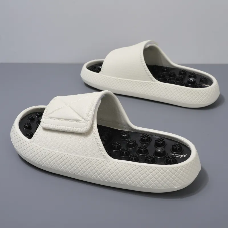 DOUBLE STAR 88 Quiet Slip Resistant Cushioning Slide Slippers Unisex-10