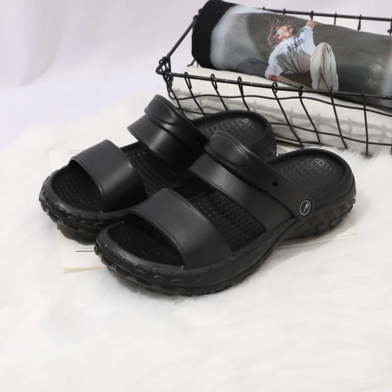 DOUBLE STAR 88 Slip Resistant Abrasion Resistant Slide Slippers Men's-17