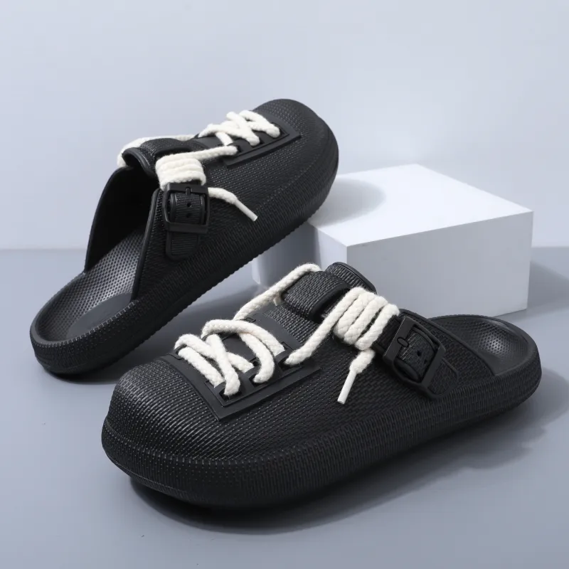 DOUBLE STAR 88 EVA Woven Quiet Slip Resistant Closed Toe Slippers Men's-16