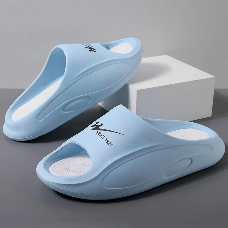DOUBLE STAR 88 Quiet Slip Resistant Abrasion Resistant Slide Slippers Men's-9