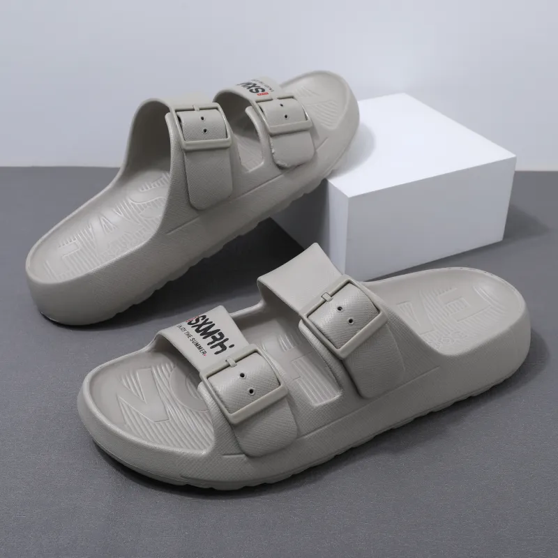 DOUBLE STAR 88 Slip Resistant Abrasion Resistant Slide Slippers Men's-3