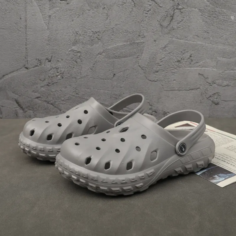 DOUBLE STAR 88 Clogs Men's Gray-5