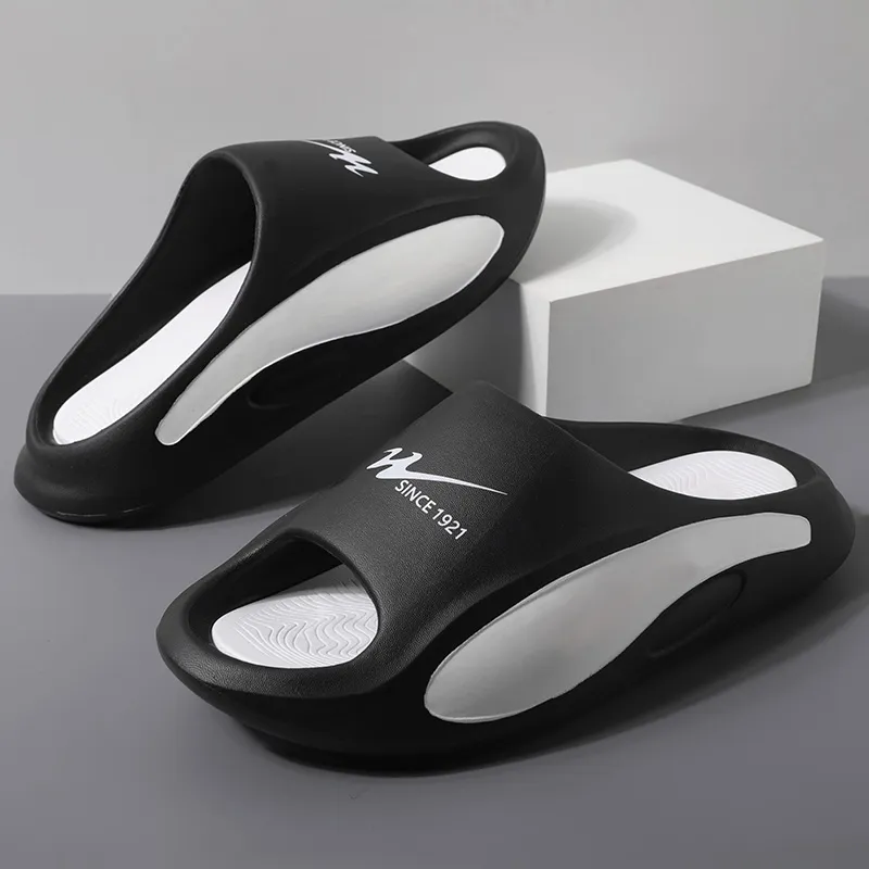 DOUBLE STAR 88 Quiet Slip Resistant Slide Slippers Men's-9