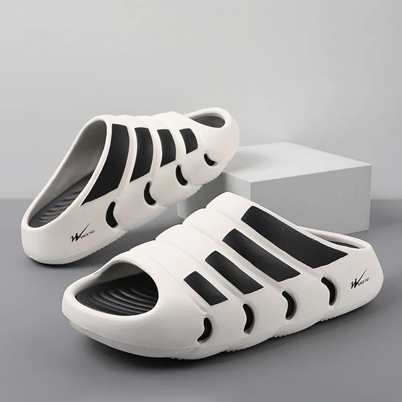 DOUBLE STAR 88 Slip Resistant Massage Cushioning Slide Slippers Men's-4