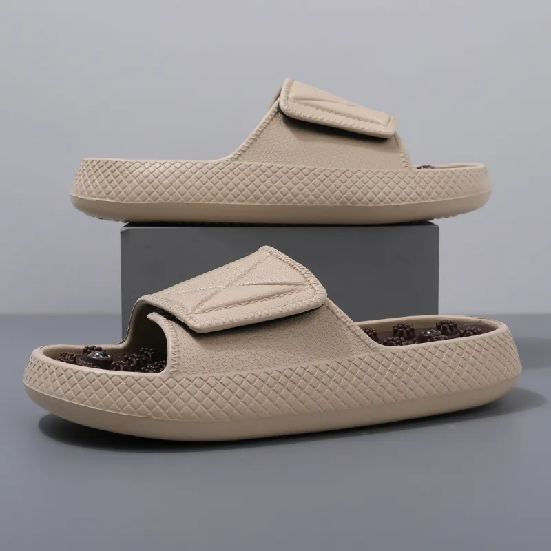 DOUBLE STAR 88 Quiet Slip Resistant Cushioning Slide Slippers Unisex-17