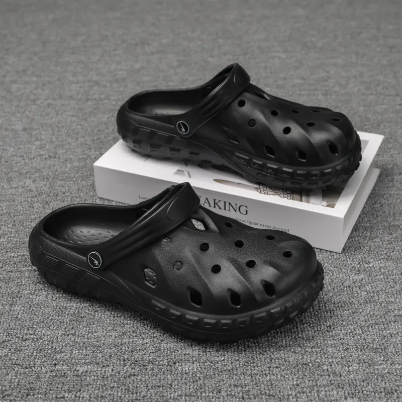DOUBLE STAR 88 Clogs Men's Black-5