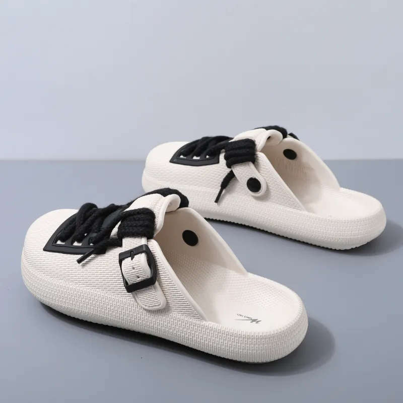 DOUBLE STAR 88 EVA Woven Quiet Slip Resistant Closed Toe Slippers Men's-5