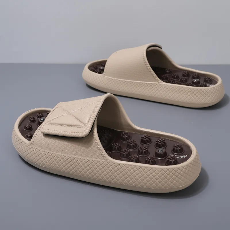 DOUBLE STAR 88 Quiet Slip Resistant Cushioning Slide Slippers Unisex-16