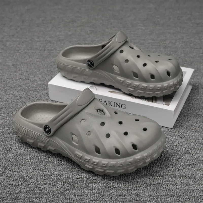 DOUBLE STAR 88 Clogs Men's Gray-7