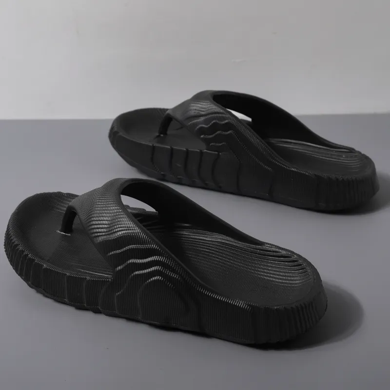 DOUBLE STAR 88 Slip Resistant Quick Dry Flip Flops Men's Black-6
