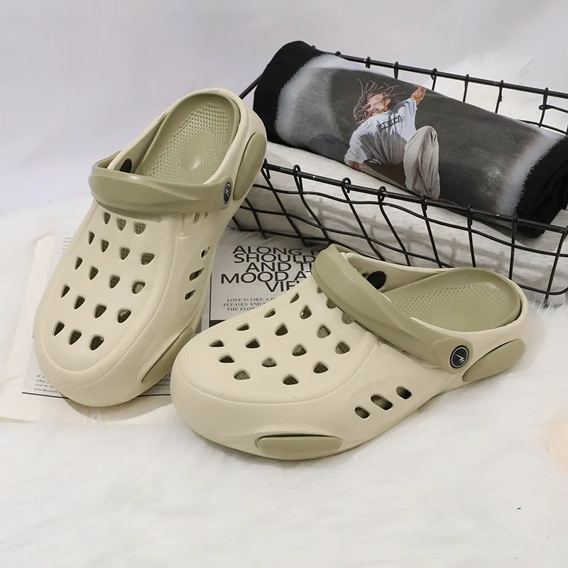DOUBLE STAR 88 Clogs Men's Gray Green-6
