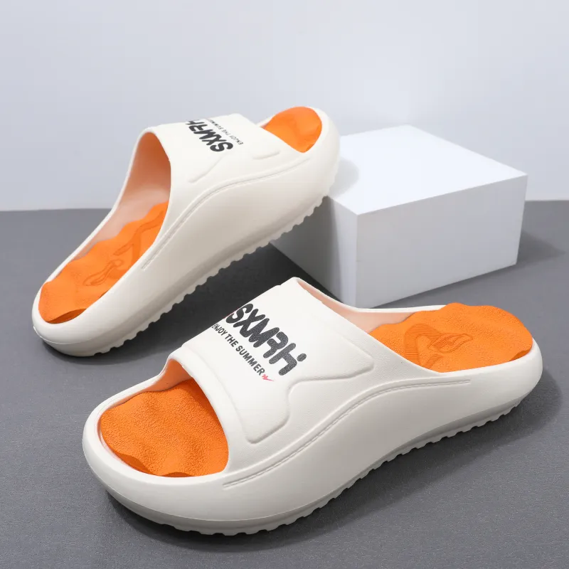 DOUBLE STAR 88 Quiet Slip Resistant Slide Slippers Men's-3