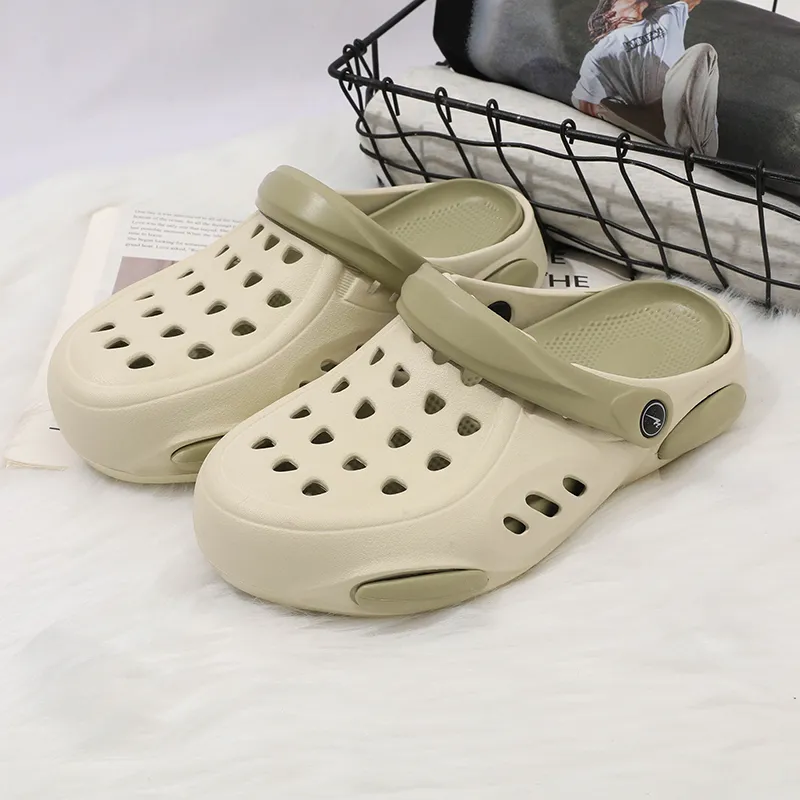 DOUBLE STAR 88 Clogs Men's Gray Green-5
