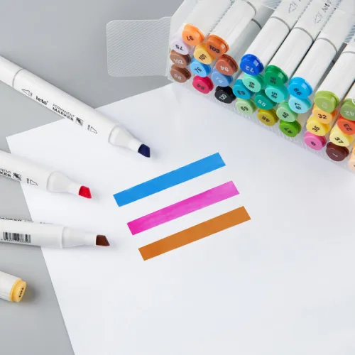 LETO Brand New Color Series Marker Pen/Highlighter Pen