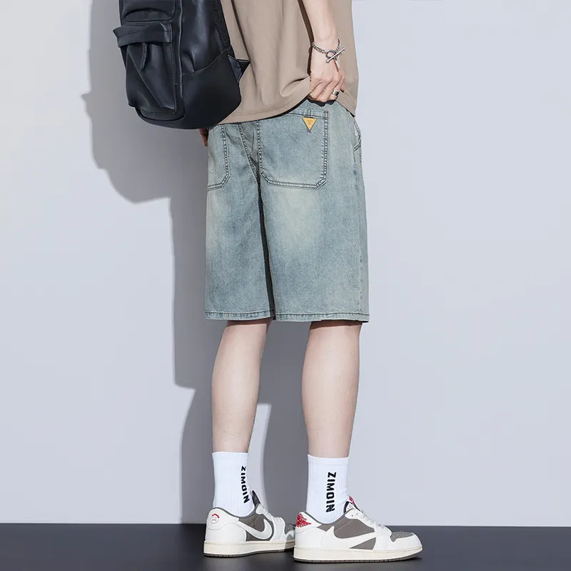 WilliamPOLO Denim Shorts Unisex-1
