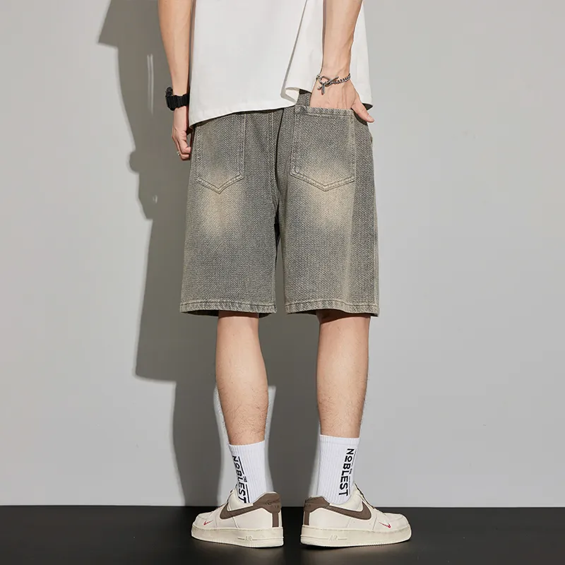 WilliamPOLO Denim Shorts Unisex-1
