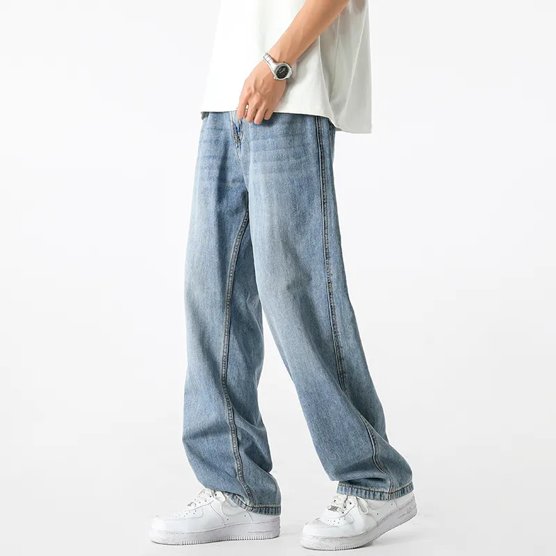 WilliamPOLO Jeans Unisex Light Blue-3