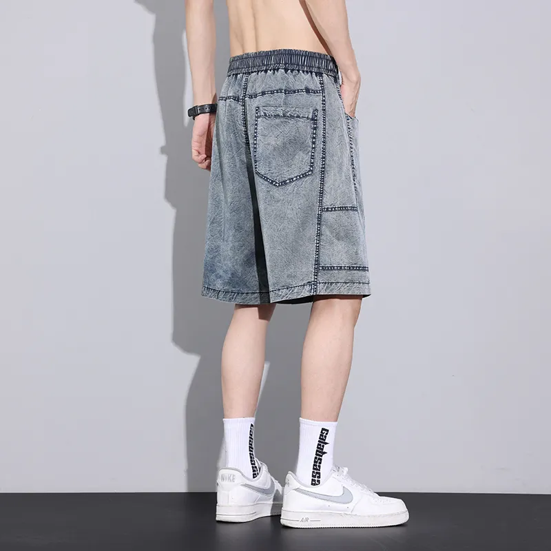 WilliamPOLO Denim Shorts Unisex-1
