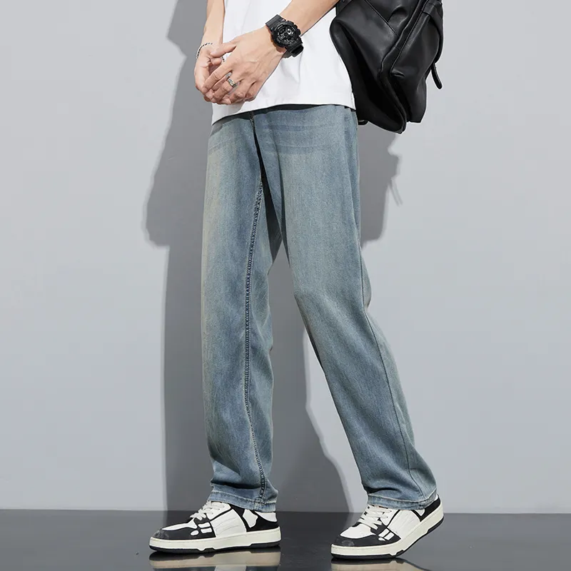 WilliamPOLO Jeans Unisex Vintage Blue-3