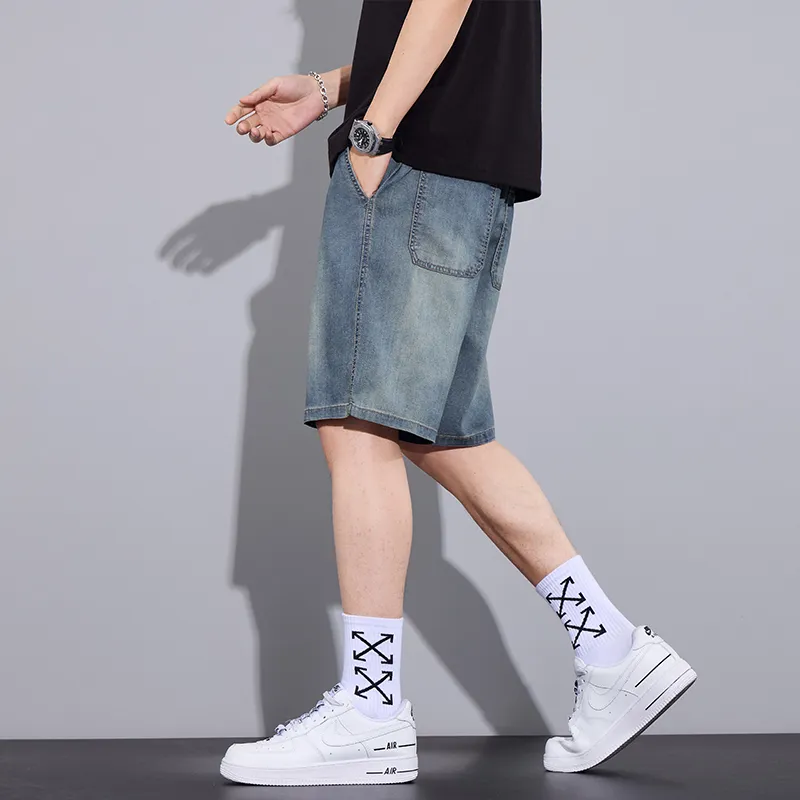 WilliamPOLO Denim Shorts Unisex-1