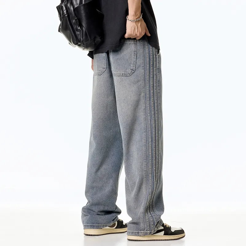 WilliamPOLO Jeans Unisex Vintage Blue-2