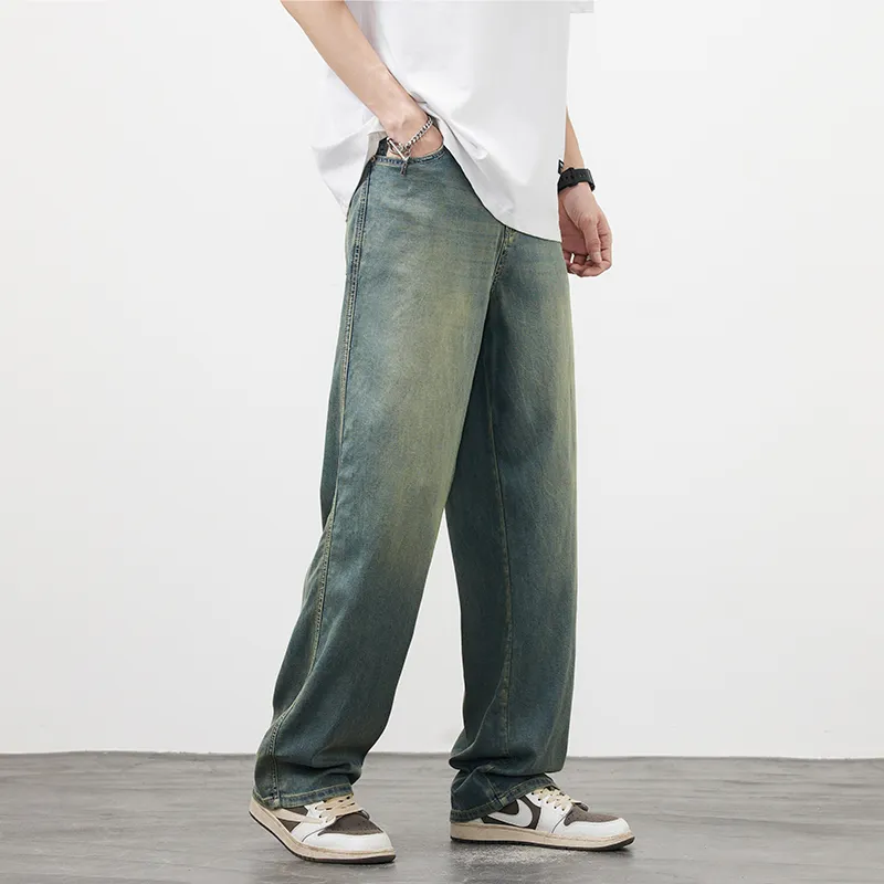 WilliamPOLO Jeans Unisex Vintage Blue-3