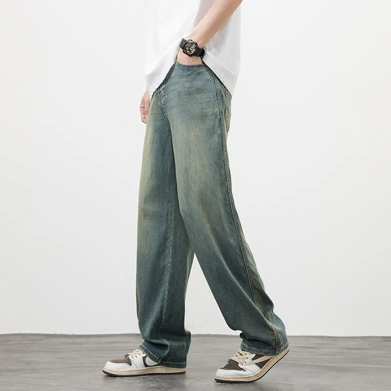 WilliamPOLO Jeans Unisex Vintage Blue-4