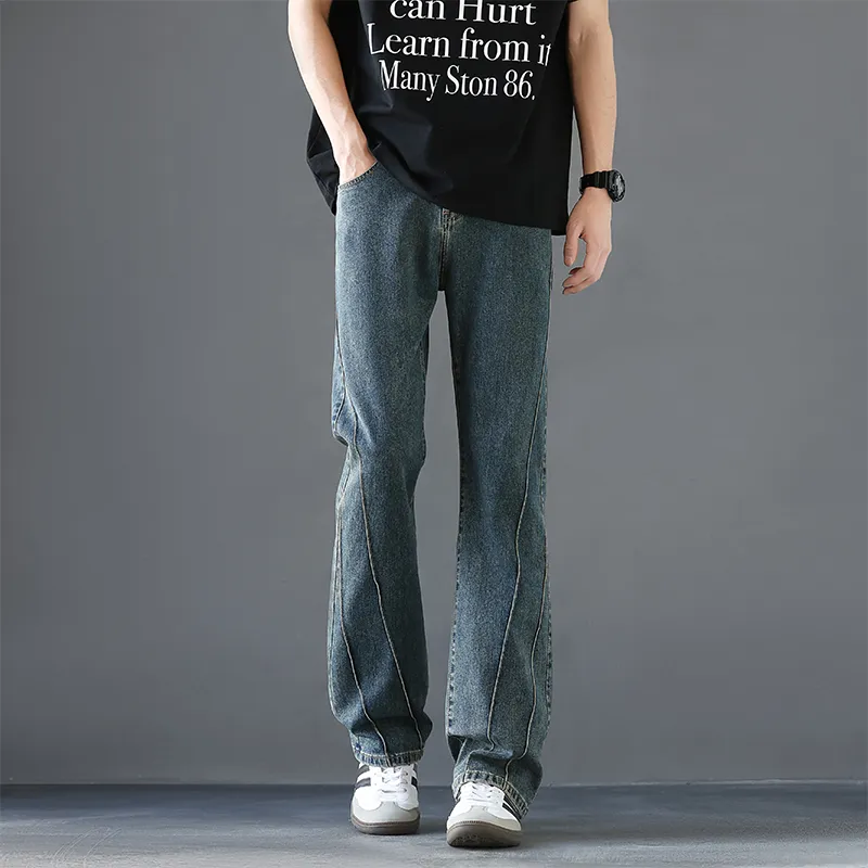 WilliamPOLO Jeans Unisex Vintage Blue-3