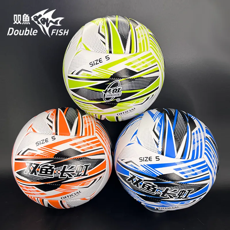 DOUBLEFISH PVC Size 5 Volleyball Unisex Orange-1