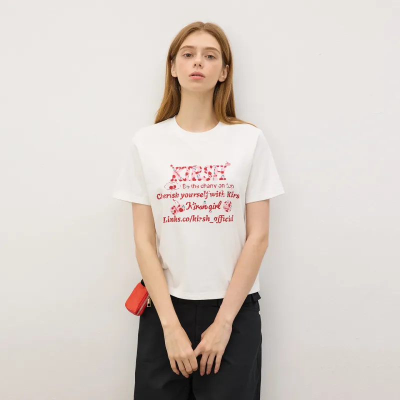 KIRSH T Shirts Women's White-4