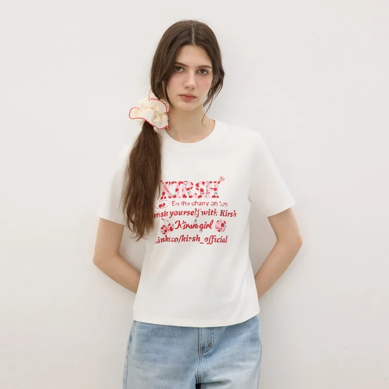 KIRSH T Shirts Women's White-2