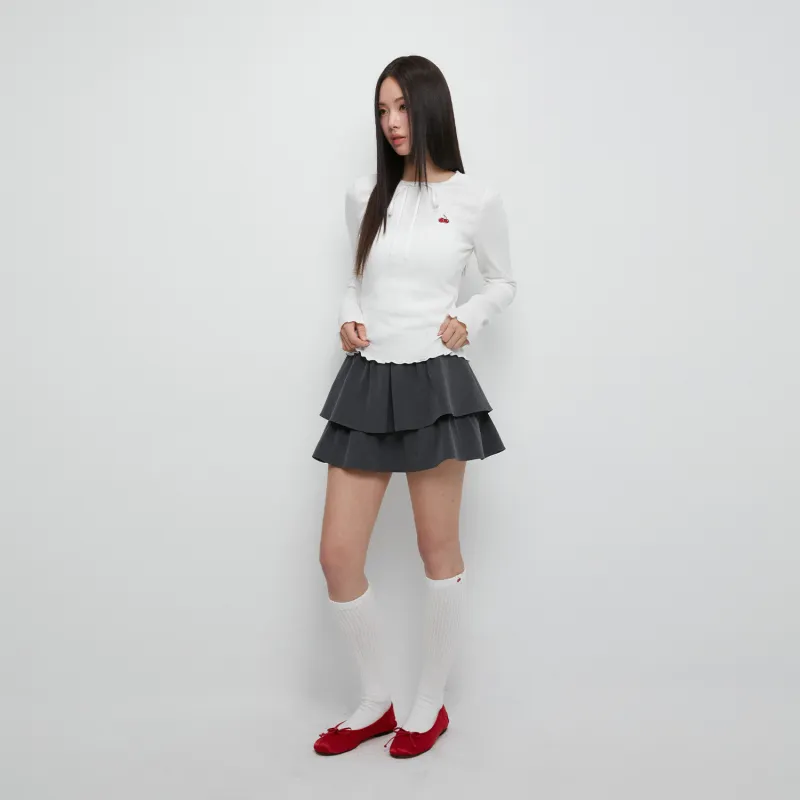 Kirsh Casual Short Skirts Women's Gray-4