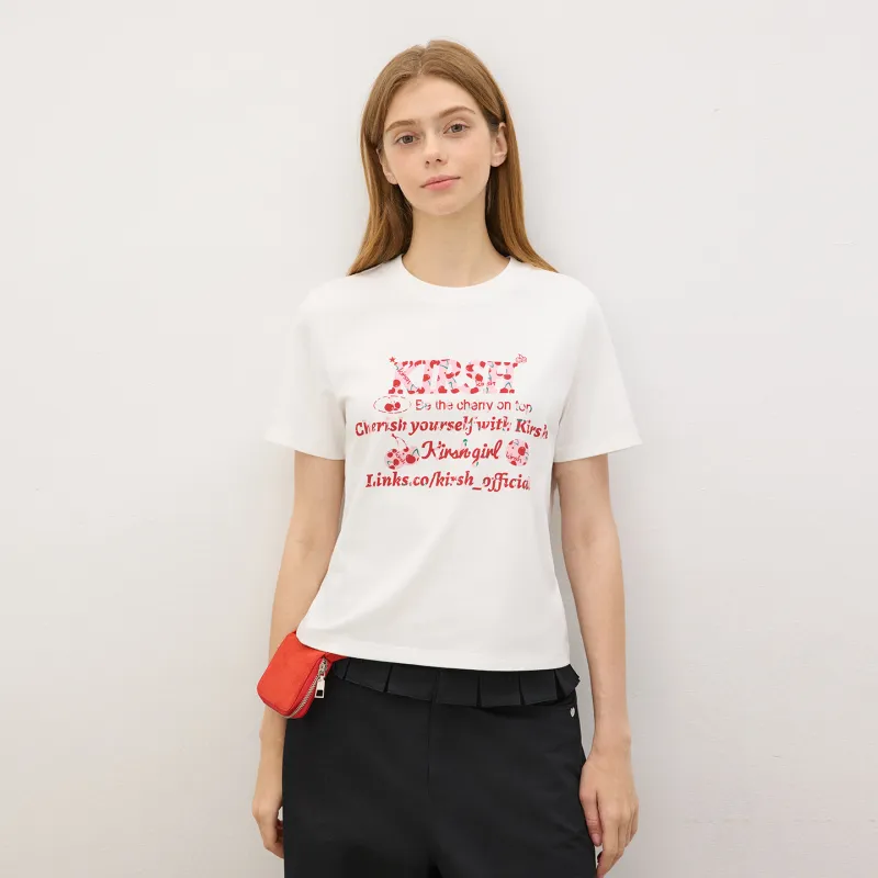 KIRSH T Shirts Women's White-1